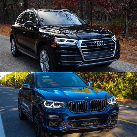 Bmw x3 vs audi q5. The 2020 Audi Q5's #3 ranking is based on its score within the Luxury Compact SUVs category. Currently the Audi Q5 has a score of 8.4 out of 10, which is based on our evaluation of 30 pieces of research and data elements using various sources. Pros. Engaging handling. Smooth ride. 