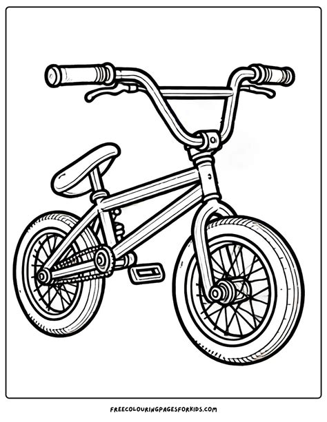 Bmx Coloring Pages