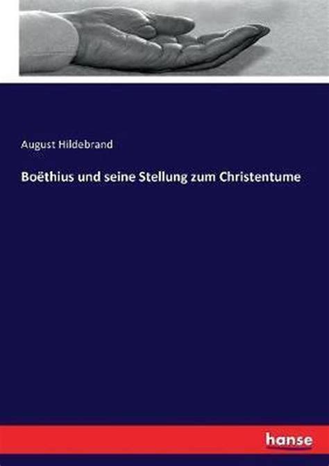 Boëthius und seine stellung zum christentume. - Autism resource guide any baby can.