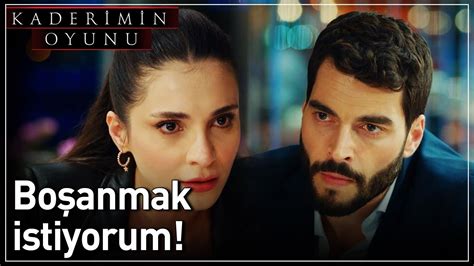 Boşanmak istiyorum.