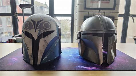 Bo Katan Helmet Drawing