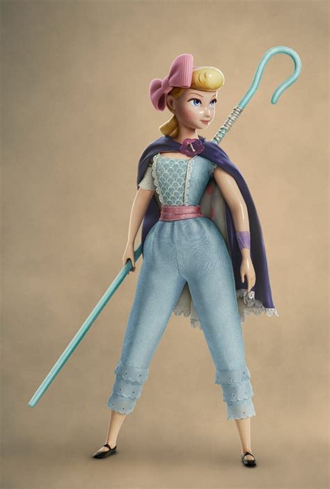 Bo peep toy story. You know, kids lose their toys everyday. - Bo Peep says to Woody. Bo Peep is a supporting character in the Disney/Pixar Toy Story series (except for Toy Story 3) and the deuteragonist in Toy Story 4. She is a porcelain shepherdess figurine and Sheriff Woody's girlfriend in the films. Bo Peep and her sheep were originally adornments of Molly's bedside lamp. She is inspired by the character of ... 