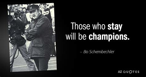 Bo schembechler quotes
