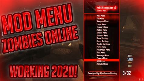 Bo2 mod menu pc. Features. Dynamic Build System (Play on each map with their weapons, entities, effects. DLC included) Menu with the most options ever for Black Ops 1. (More than 1300+ Options) Slider Editor (Change any Dvar to your value) Customizable Menu Base (Change Position, Shader, Animations, Color, Alpha of each Menu element) Controller Remembrance ... 