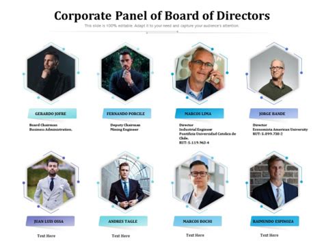 Board Of Directors Presentation - Slide Geeks