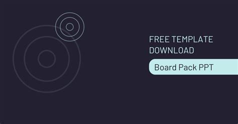 Board Pack Template A StepbyStep Guide with Free Download