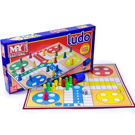 Ludi Board Game - The Jamaican Rules. Select your home/base/colour then place your counters at the starting point. To determine who goes first, players take turns rolling the dice, the person with the highest outcome goes first. The game will then go in a clockwise order starting with that player..