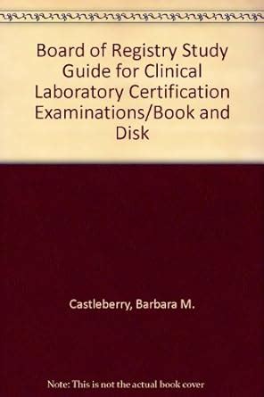 Board of registry study guide clinical laboratory certification examinations book. - Panasonic tx l42dt50e lcd tv service manual.