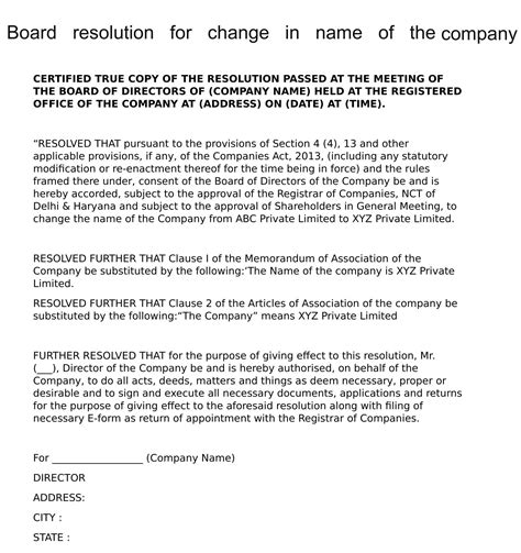 Board resolution for closure of company. - Harmonische prozesse im wandel der epochen.