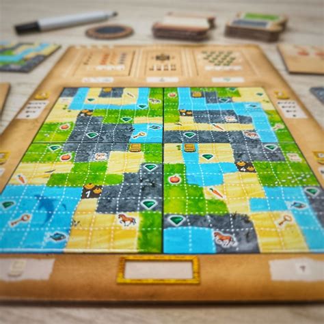 Hard-working folk gather resources and build their cities in unison with the ever-changing waves of the mighty ocean. . Boardgamegeek