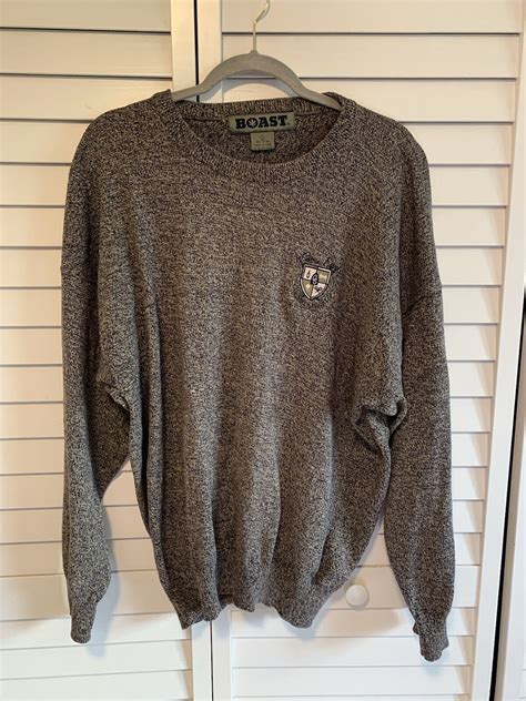 Boast USA Golf Sweater Black/Tan Size L Chateau Elan Resort