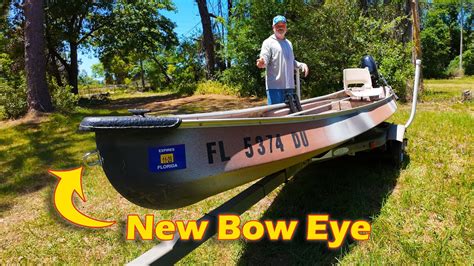 Boat bow eye replacement.  Cast aluminum weld on bow eye.  Learn about different types, ma...