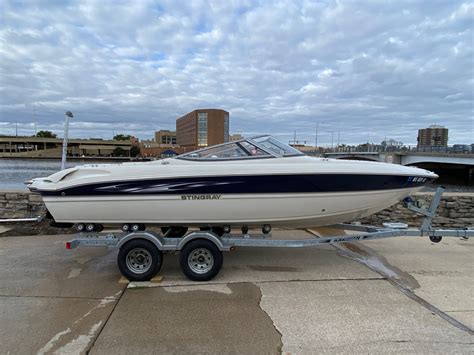 Boat stingray. Boats. 2024 Stingray 253 CC. The 253 CC fishes hard while also offering a comfortable ride. By Boating Tech Team. December 13, 2023. The Z-Plane hull … 