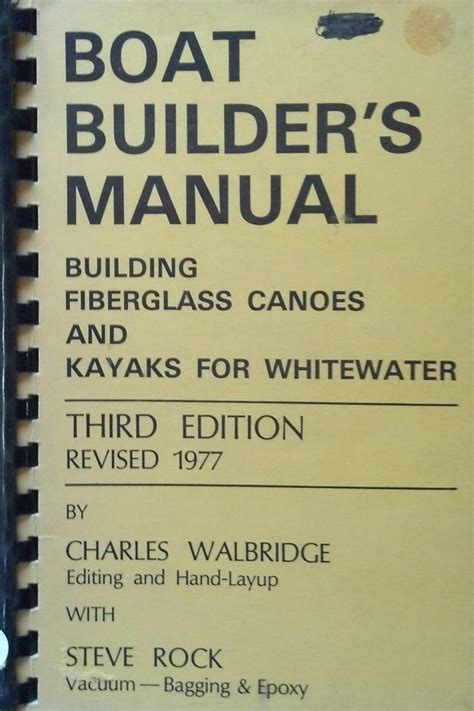 Boatbuilders manual building fiberglass canoes and kayaks for whitwater. - Speed bumps a student friendly guide to qualitative research.