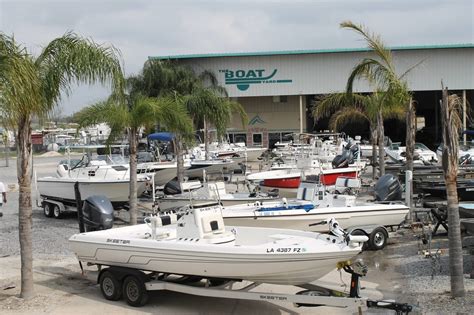 The Boat Yard in Marrero, LA. Welcome to The Boat Yard, one of Louisiana's highest volume dealers of pre-owned boats! We have over 225 boats in stock of all makes, models, and price ranges. Whether you are looking for a bay, bass, center console, offshore, ski, wakeboard, or any other type of boat, we most likely have it, or can get our hands on one! We have been in business over 30 years and ....