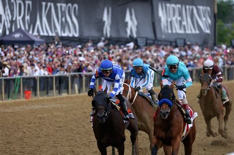 Bob Baffert’s National Treasure wins Preakness, hours after another of his horses was euthanized