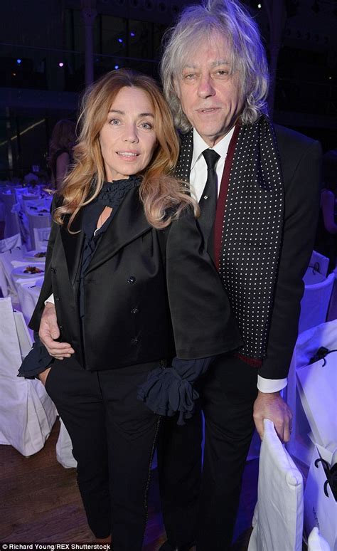 Bob Geldof, 67, and wife Jeanne Marine, 53, soak …