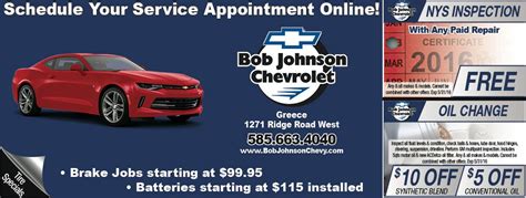 Bob Johnson Chevrolet Coupons Rochester NY Valpak - Pinterest