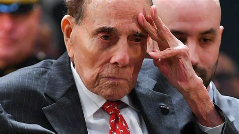 Dec 5, 2021 · WASHINGTON, DC - DECEMBER 4: Former Senator Bob Dole stands up and salutes the casket of the late former President George H.W. Bush as he lies in state at the U.S. Capitol, December 4, 2018 in... . 