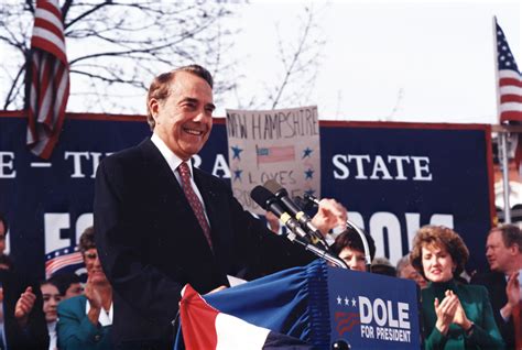 On this day in 1996, Sen. Bob Dole (R-Kan.) resigned from the Senate to focus on his campaign for president against incumbent Bill Clinton. Dole, who had spent 35 years in Congress — 27 of those .... 