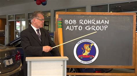 Bob rohrman automotive group. Bob Rohrman Auto Group, headquartered in Lafayette, Indiana, is a car dealership that offers a variety of different brands and models. Discover more about Bob Rohrman Auto Group . Ryan Rohrman Work Experience & Education . Number of companies worked for. 2. Average duration at a company (years) 10. 