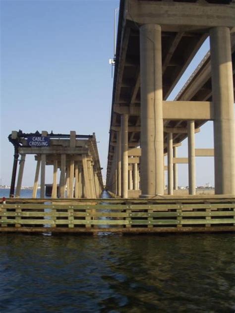 The Bob Sikes Bridge is the only way off Santa Rosa Island because Highway 399 across the Gulf Islands National Seashore between Pensacola and Navarre beaches is damaged and covered with sand in .... 