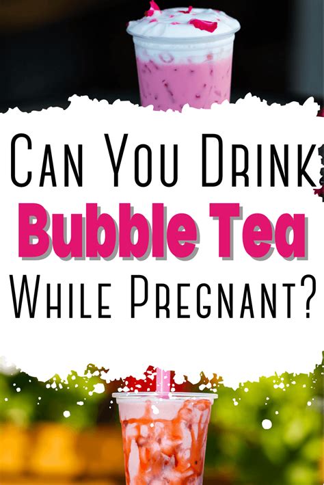 Boba Tea While Pregnant: Can I Drink It & How Safe is it?