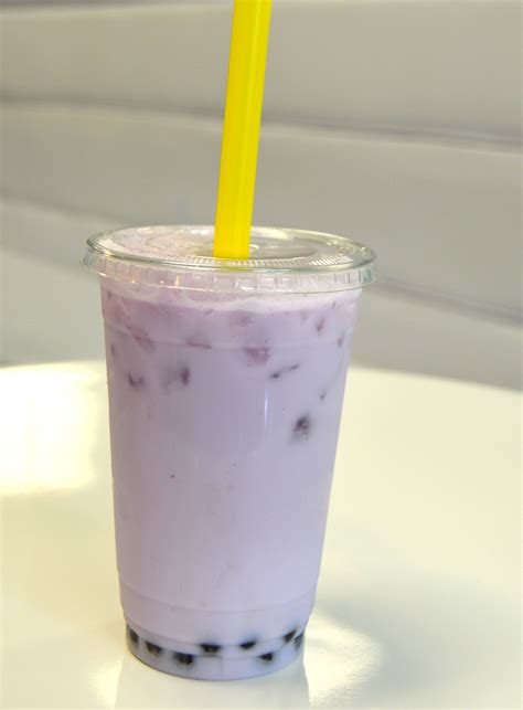 Boba tea taro. 300g (10 oz) ice cubes. Quick Serving Instructions: Step 1. Mix one pack of milk tea powder and approximately 150 ml (5 fl oz) of hot water In a microwaveable cup until it dissolves. Step 2. Add one pack of bobs pearls into the cup. Step 3. Microwave the cup of milk tea with bobs for 45 seconds. Caution: Cup can get very hot. 