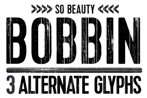 Bobbin font free download for - FontsHub.pro