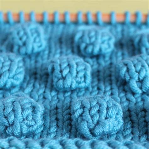 Bobble Stitch In Knitting