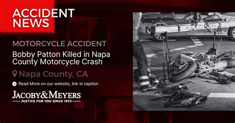 Bobby Patton Killed in Motorcycle Crash Near Highway 128 [Napa, CA]