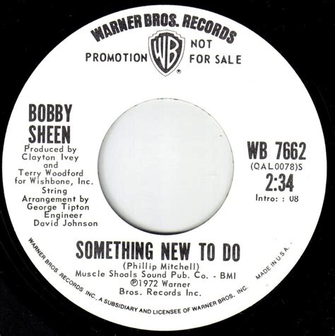 Bobby Sheen Something New To Do - Soul Source