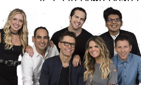The Bobby Bones Show with Bobby, Amy, Lunchbox, Eddie and the w