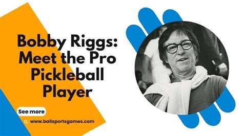 Bobby riggs pickleball. Things To Know About Bobby riggs pickleball. 