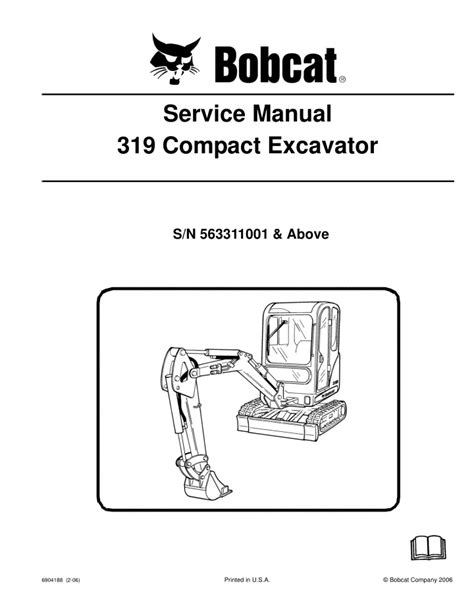 Bobcat 319 kompaktbagger service reparatur werkstatthandbuch sn 563311001 oben. - Series 63 securities license exam manual.