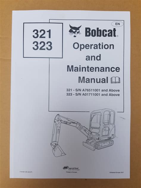 Bobcat 323 mini excavator operator manual. - Manuale di installazione di bose lifestyle 48.