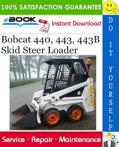 Bobcat 440 443 443b skid steer loader service repair workshop manual download. - Ezgo gas golf cart service manuals.