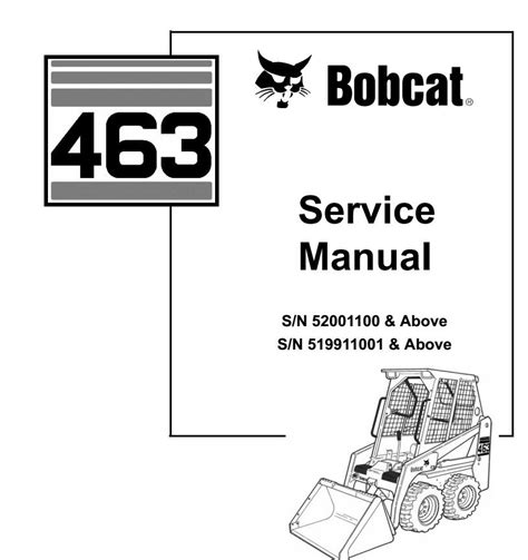 Bobcat 463 skid steer loader service repair workshop manual s n 538911001 above s n 539011001 above. - Differential equations 10th edition solution manual.