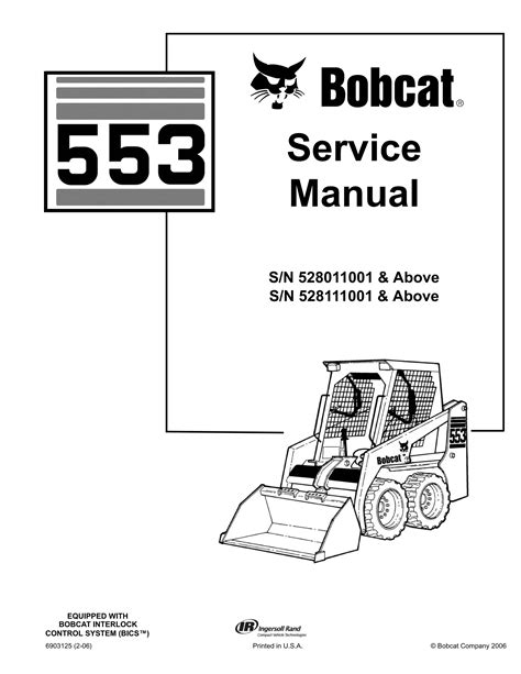 Bobcat 553 repair manual skid steer loader 528011001 improved. - Arguing about literature a brief guide by john schilb.