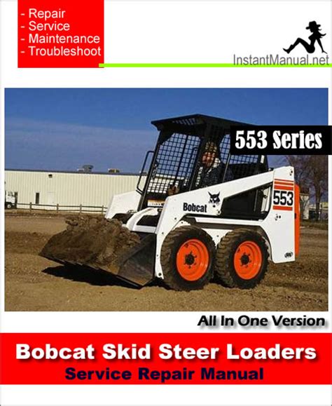 Bobcat 553 skid steer loader service repair workshop manual s n 516311001 above s n 516411001 above. - Canon color bubble jet printer bic 1000 series users manual.