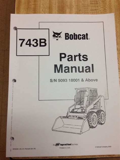 Bobcat 743 Skid Steer Loader Parts Manual PDF - EPCATALOGS