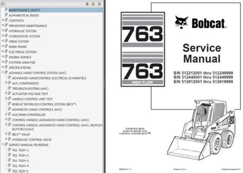 Bobcat 763 763h skid steer loader service manual. - Leseverhalten von kindern in der freizeit.