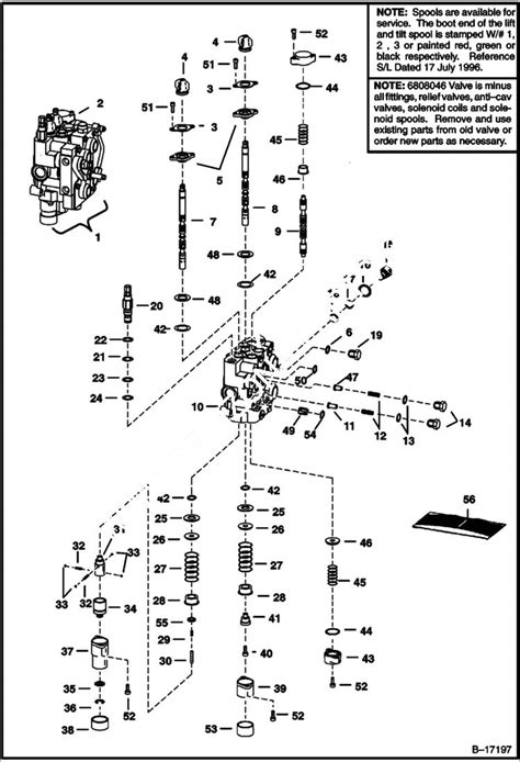 Bobcat 763 hydraulic hose diagram. The hydraulic control valve of the Bobcat 763 is a crucial component that controls the movement of the machine's hydraulic system. It consists of several key components, each playing a specific role in the operation of the valve. 1. Spool: The spool is the main component of the control valve. It is a cylindrical piece that slides back and ... 