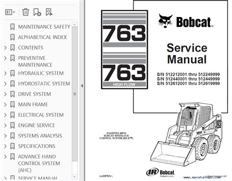 Bobcat 763 operation manual boss system. - The handbook of child life by richard h thompson.