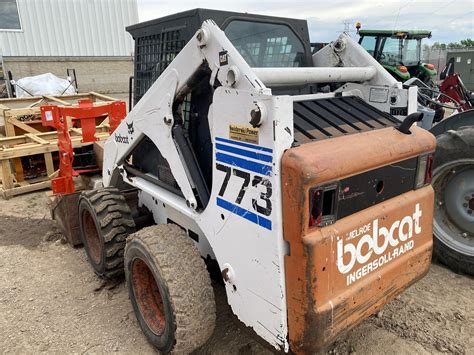 Bobcat 773 for sale. Bobcat of Bloomington. Bloomington, Illinois, USA 61705. Phone: +1 309-468-4246. Email Seller Video Chat. Used 773 Cab with Heat and AC, Power Bob-Tach, Keyless Panel, Machine had Reman Engine and Hydrostat replaced in early 2022. Get Shipping Quotes. 