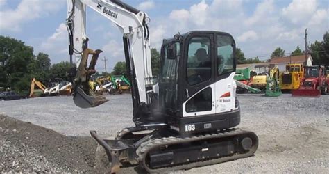 Bobcat E63 Mini Excavator Specs Price Features Review