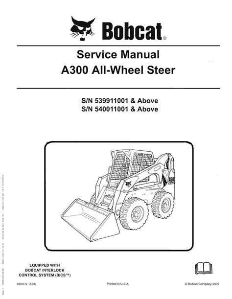 Bobcat a300 all wheel steer loader service repair workshop manual download s n 539911001 above s n 540011001 above. - 1970 pontiac firebird service manual supplement.