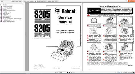 Bobcat s205 repair manual skid steer loader 530511001 improved. - Water and wastewater technology 7th edition.