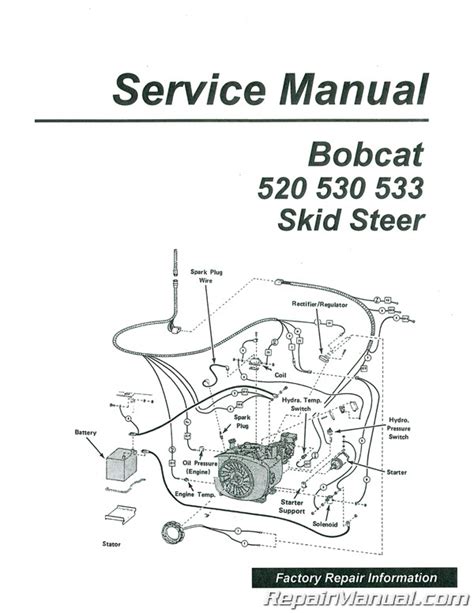 Bobcat skid steer loader service manual bc s 520 530. - Vintage 1970 rupp roadster mini cycle owners service manual nice more.