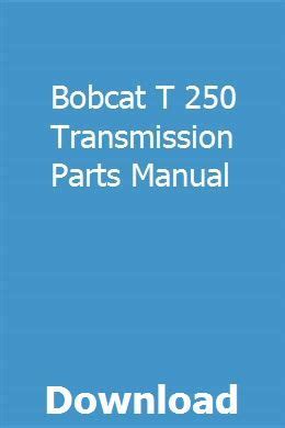 Bobcat t 250 transmission parts manual. - Einstellungen der bürger zum wohlfahrtsstaat der bundesrepublik deutschland.